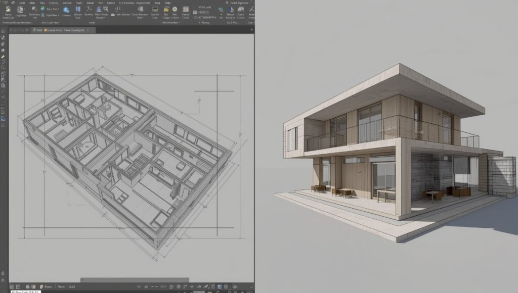 2D & 3D Plan Sketches