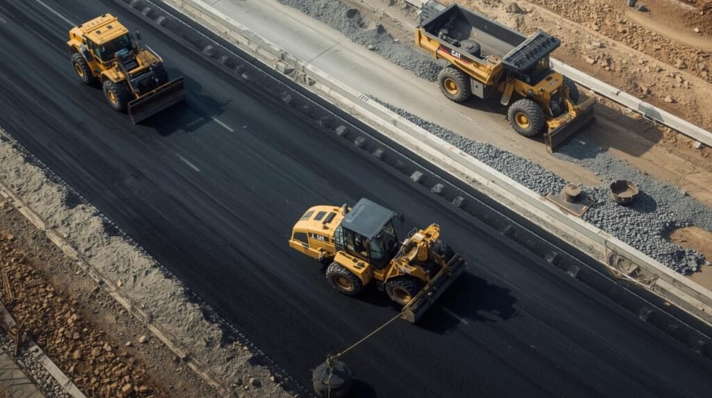 Equipment Productivity Sheet of Road Work